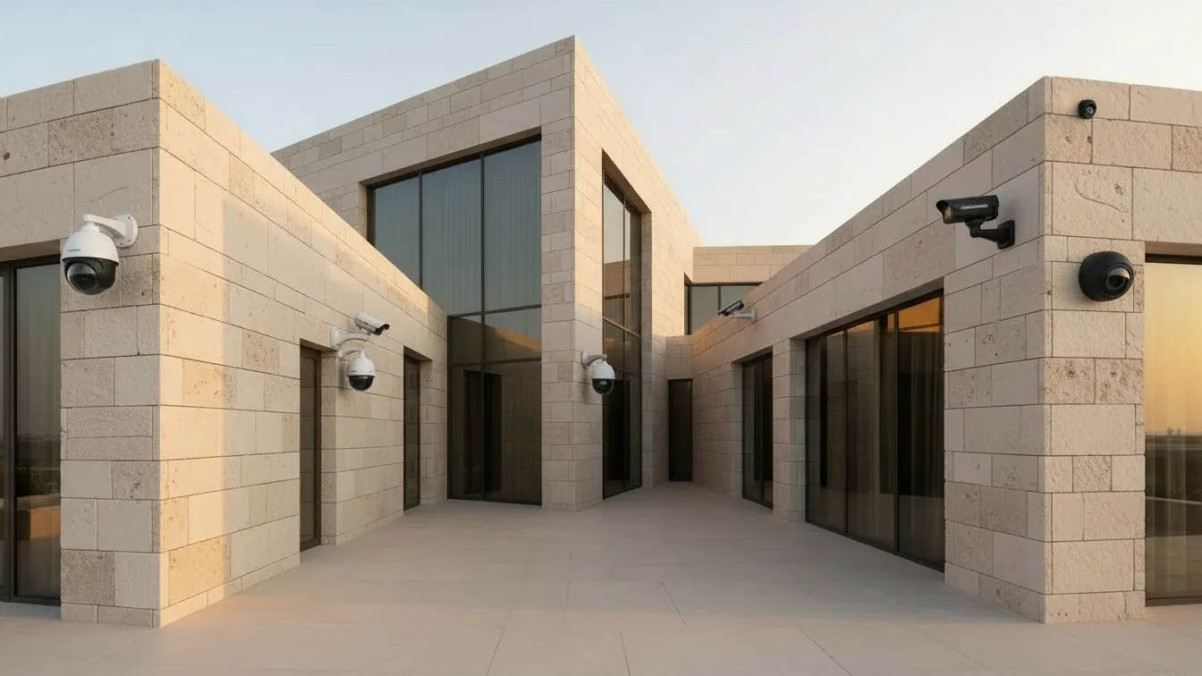 Futuristic Luxury Villa Security